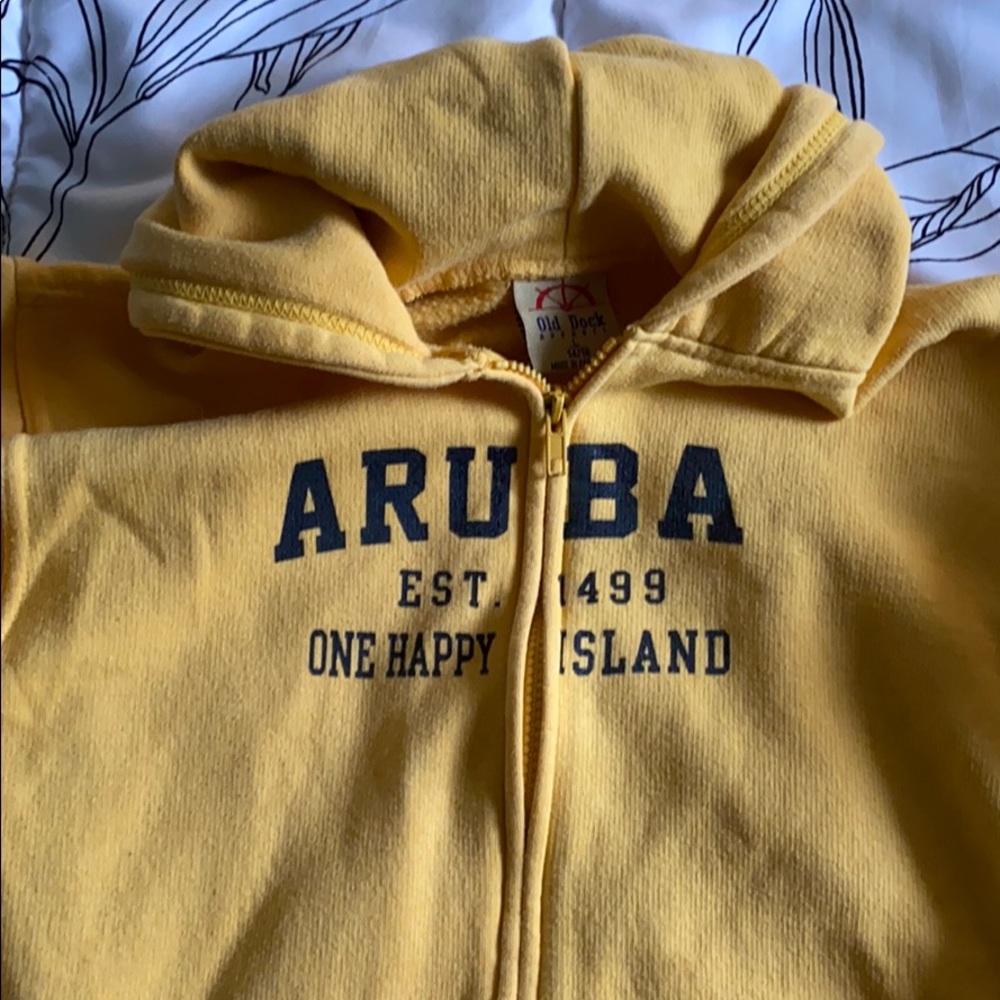 Youth zip up hoodie size Large